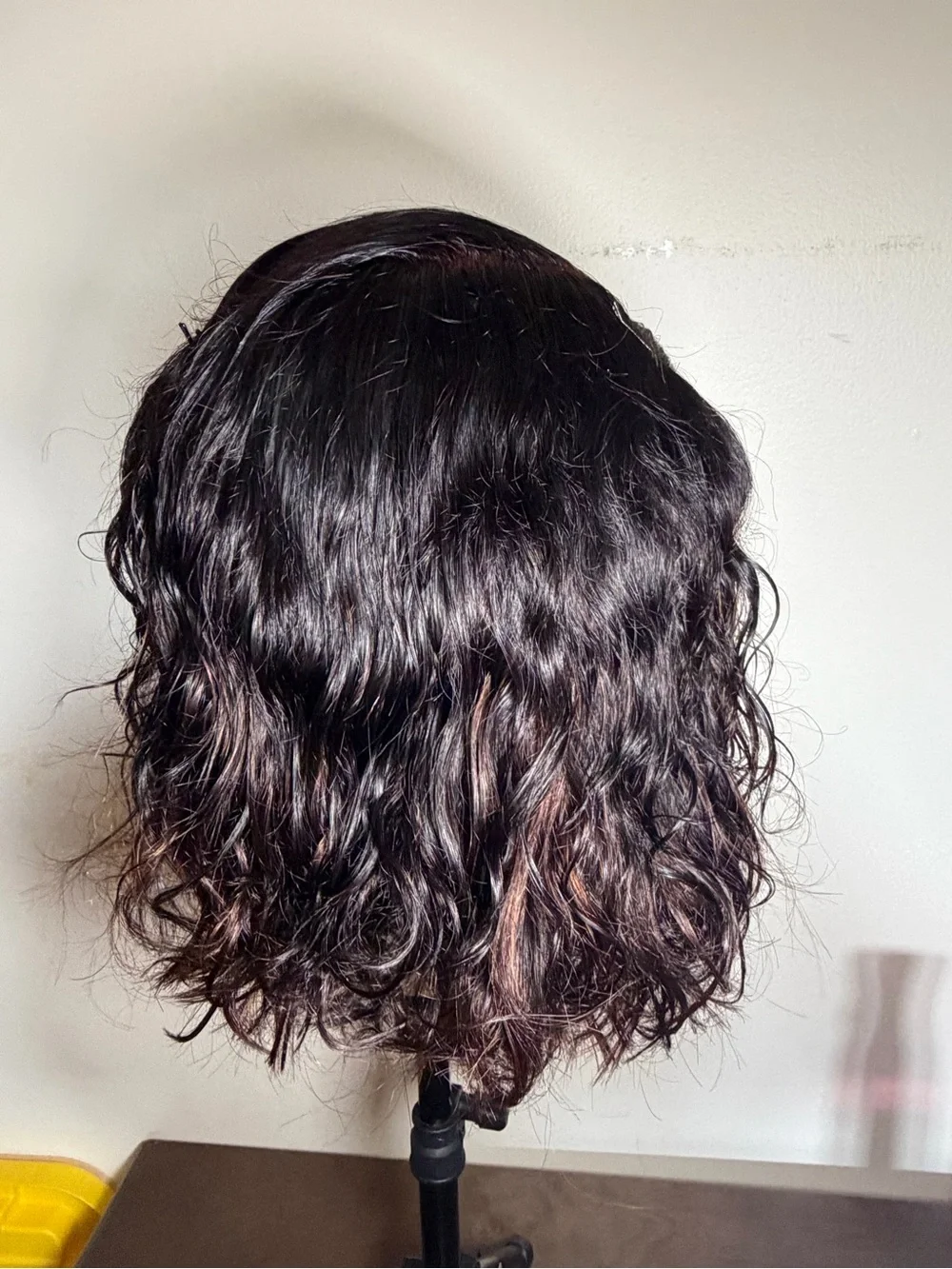 Custom 12” Human Hair Lace Front Wig – Ready to Wear
